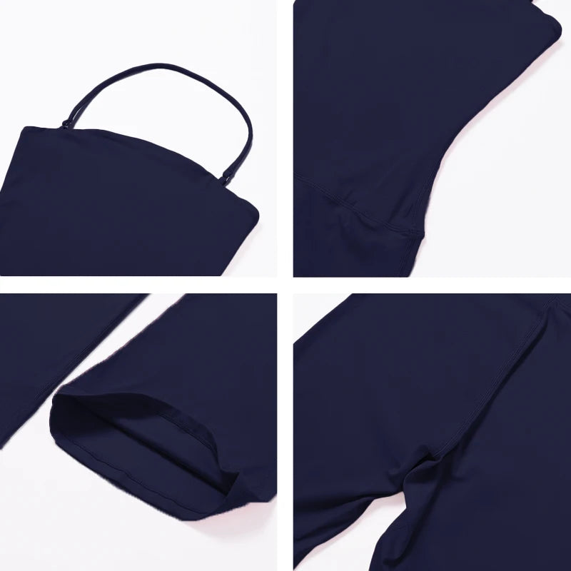 Women's Yoga Jumpsuit, Flared Workout Jumpsuit, Sleeveless Activewear, Backless Gym Outfit, Pilates Exercise Romper, Sportswear